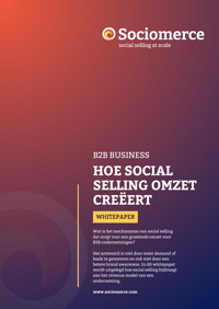 Sociomerce White Paper Hoe Social Selling Omzet Creeert