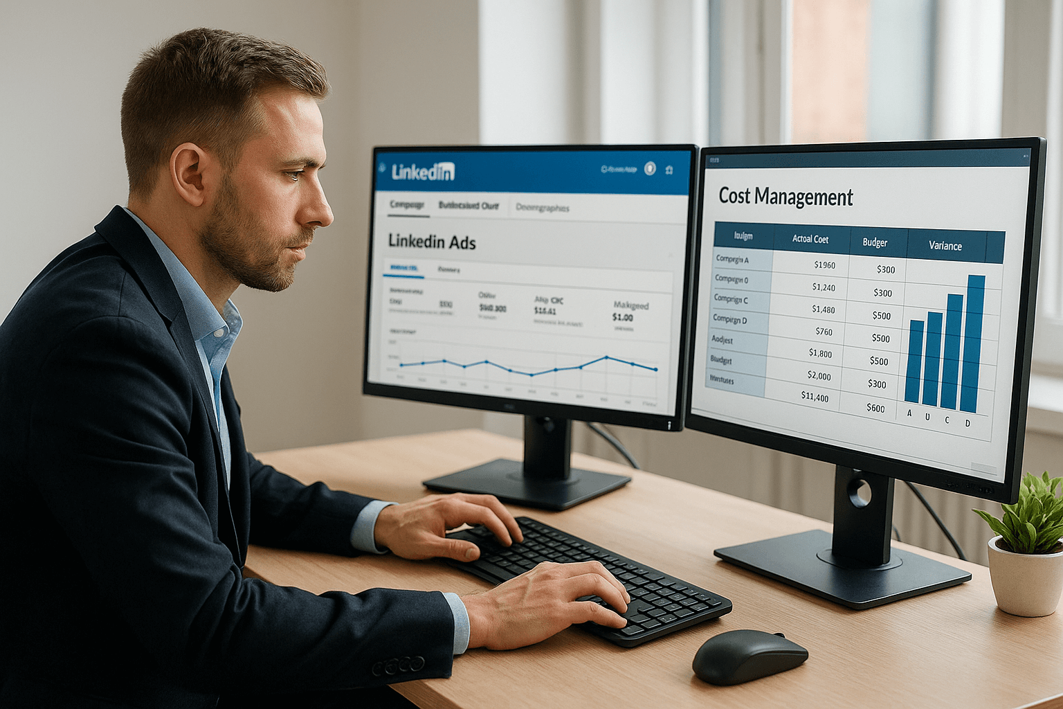 LinkedIn cost management